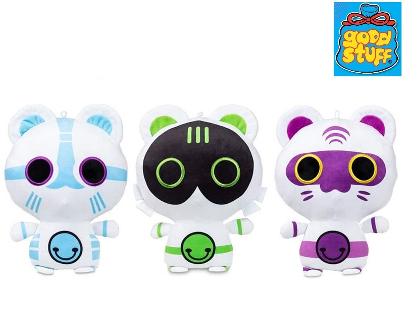 Good Stuff Originals Peluche Mecha Cats 3 assortit