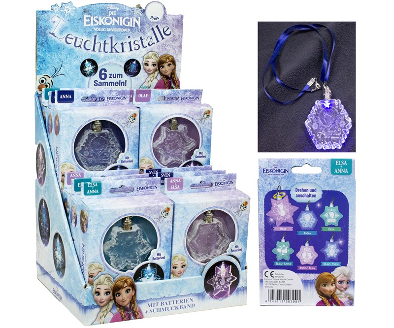 Disney frozen cristalli luminosi con nastro 9x1