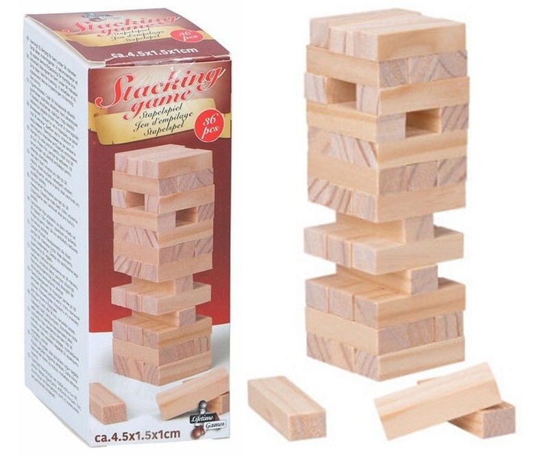 Gioco impilabile in legno 4,5x12,5 cm