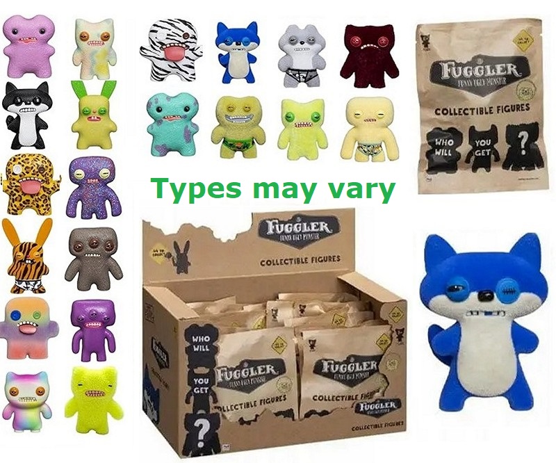 Fugglers Blindbag 12,5x15,5cm 3D Mini Figure assor