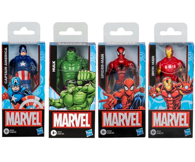 Marvel Classica figura da 6 pollici, 4 pezzi assor