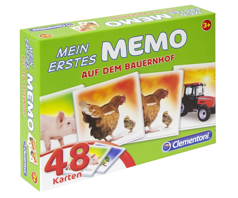 Memo Mein Erstes Memo auf de Bauernhof 15x20 cm (D