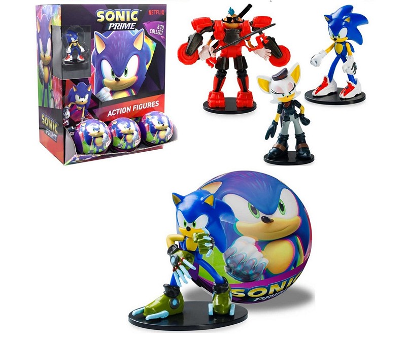 Sonic Action figure da 7,5 cm assortite in capsula
