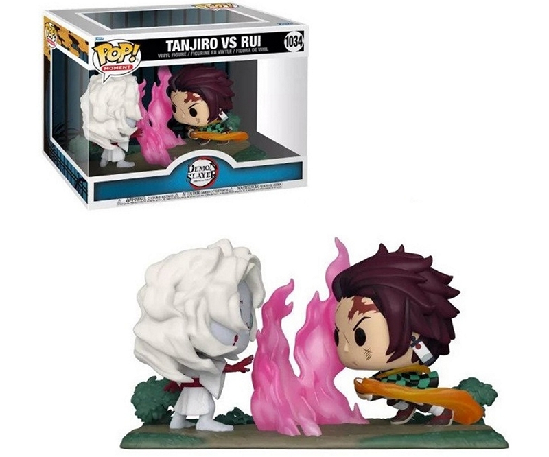POP! Momento Demon Slayer Tanjiro contro Rui
