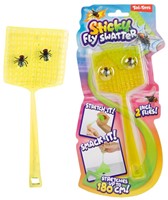 FUN Acchiappa-mosche elastico e appiccicoso + 2x Fly 4 assortiti 12x26cm-3