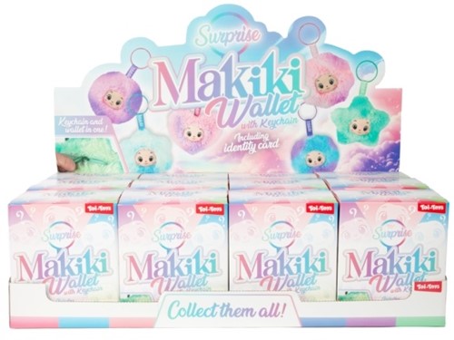 Makiki Portafoglio portachiavi 6 assortiti in Blindbox 11,5x13,5cm in Display (12)-2