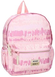 Backpack Milky Kiss Love And Laughter Pink 36x27x12cm