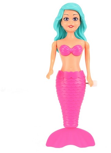 MERMAIDS Zeemeerminpop met bewegende staart 18cm-3