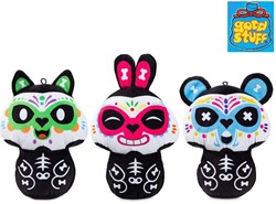 Good Stuff Originals Peluche Mushi Wrestler 3 assortis 19cm