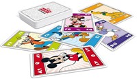Disney Mickey Mouse & Friends Juego de cartas 4 en 1 (Cuarteto, Mau Mau, Schnipp Schnapp + Memo) 7x10,5cm-2