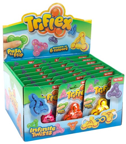 FUN Reversal Figure Triflex fidget 10x14cm 6 assorted in display (24)-2