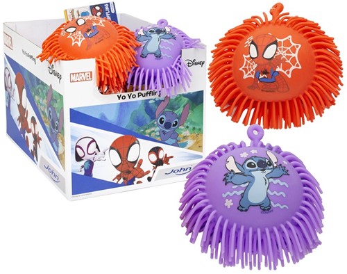 John Disney Marvel YoYo Puffling 2 assortitis 12cm in display (12)