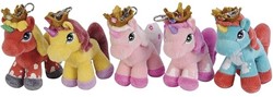 Filly Unicorn Plüsch Schlüsselanhänger 15cm sortiert