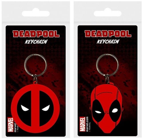 Deadpool Llavero 2D PVC surtidos 7x15,5cm