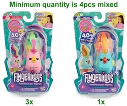 Fingerlings Interactieve Baby Vogels 2 assorti 12x20cm
