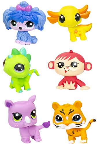 Littlest Pet Shop Blindbag 12x9cm 3D Mini Figure assortitis in display (24)-3