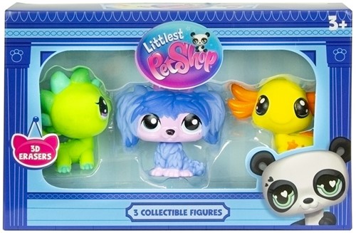 Littlest Pet Shop Figur / 3D Erasers 3-Pack 17x11x3,8cm in display (6)-2