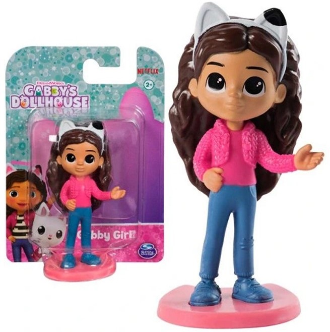 Gabby's Dollhouse Figures 4cm 4 assorted 8x11cm