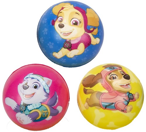 Paw Patrol PU Balls 6cm 3-Pack im Netz-2