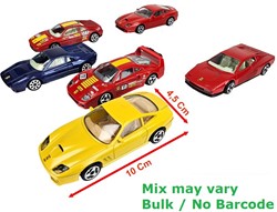 Bburago Ferrari Die-Cast Modellauto 1:43 sortiert 4,5x10cm (Kein Verpackung / Kein Barcode)