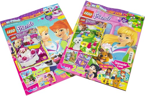 XL-Blindbag Lego Friends Freundschafts-Pack 24x37cm (2x Magazines + 2x Extras)-2