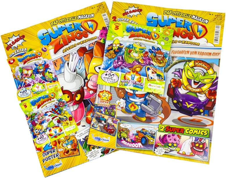 XL-Blindbag Super Zings Rivals of Kaboom 24x37cm (2x Magazines +