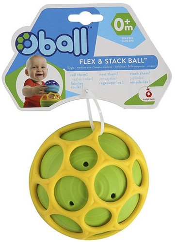 Flex & Stack Bal, Oball, flexibele Speelbal 10cm