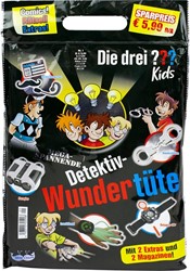 XL-Blindbag Die drei ??? Kids Detektiv 24x37cm  (2x Magazines + 2x Extras)