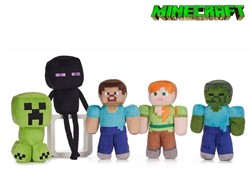Minecraft Pluche Series 1 5 assorti 30cm
