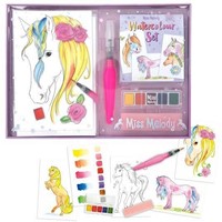 Depesche Miss Melody Set de Acuarelas Motivos de Caballos 20x27cm