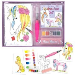 Depesche Miss Melody Set d'Aquarelle Motifs de Chevaux 20x27cm