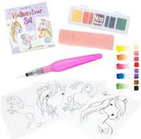 Depesche Miss Melody Set de Acuarelas Motivos de Caballos 20x27cm-3