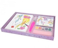 Depesche Miss Melody Set de Acuarelas Motivos de Caballos 20x27cm-2