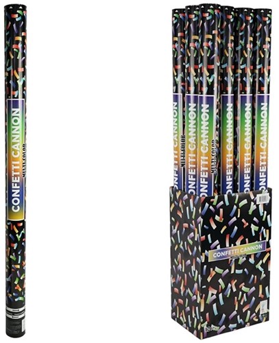 Party Popper Multicolour 78cm in display (12)