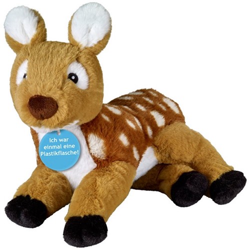 Eco-Line - peluche, 25cm. marrone, sdraiato, fulvo