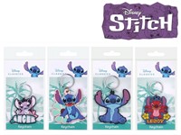 Disney Lilo & Stitch Schlüsselanhänger 2D PVC 4 sortiert 8x8cm 