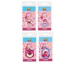 Toy Story Lotso Porte-clés 2D PVC 4 assortis 7x12,5cm