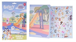 Bluey Sticker Set "Make a Scene" 22x34cm