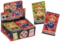 Miraculous Secrets Booster Cards (1x Secret Card / 2x Foil Cards / 7x Cards) 2 assorted 6,5x11cm in display (24)
