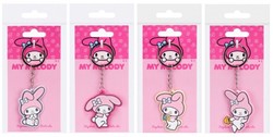 My Melody Sleutelhanger 2D PVC assorti 7x15,5cm