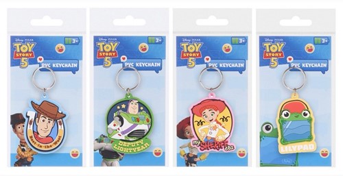 Toy Story 5 Sleutelhanger 2D PVC assorti 7x15,5cm