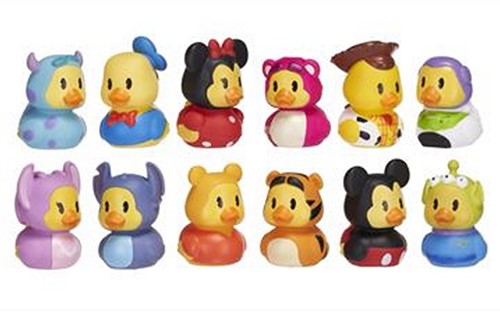 Disney Duckalooz Badeend 12 assorti 7,5cm