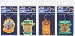 Mandalorian & Grogu Keychain 2D PVC assorted 7x15,5cm