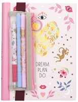 Depesche PENfection Carnet 17x21,5cm avec Set de Feutres dans le Présentoir (10) Pré-Tarifé