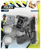 POLICE Politieset S.W.A.T. met pistool+handboeien 23x28cm-2