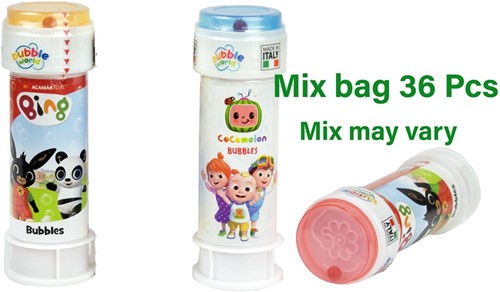 Dulcop Cocomelon  / Bing / Bellenblaas 60ml assorti