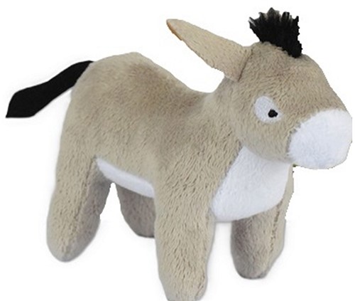Pluche ezel 12cm