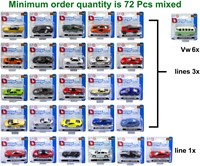 Burago Die Cast Auto 1:64 27 surtidos-2
