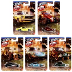 Hot Wheels Vintage Club 1968 Silver Series Voertuigen 1:64 5 assorti 11x16,5cm