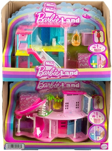 Mini Barbieland Spielset mit Puppe und Zubehör 15x22,5 cm sortiert im Display (4)-3